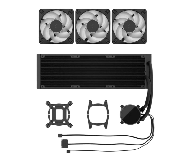 Fractal Design Radius 360 RGB 3x120mm - 1599375 - zdjęcie 5